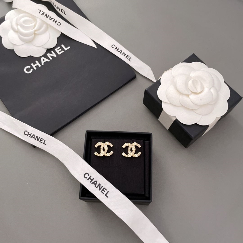 Ch*el earrings
